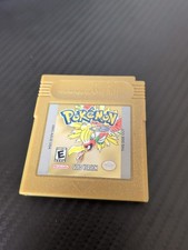 Pokemon Oro Nintendo Gameboy AUTENTICO NUOVO GARANZIA BATTERIA 20 ANNI SPEDIZIONE GRATUITA