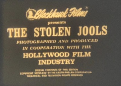  Stolen Jools  (1931) Super 8mm Film Sound, Stars Shearer, Cooper, Dunne, Wray +