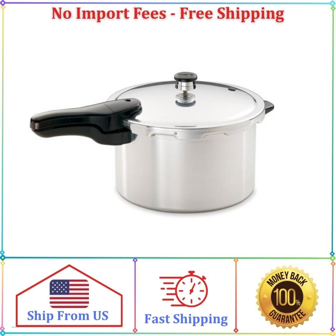 Presto 01282 8-Quart Aluminum Pressure Cooker