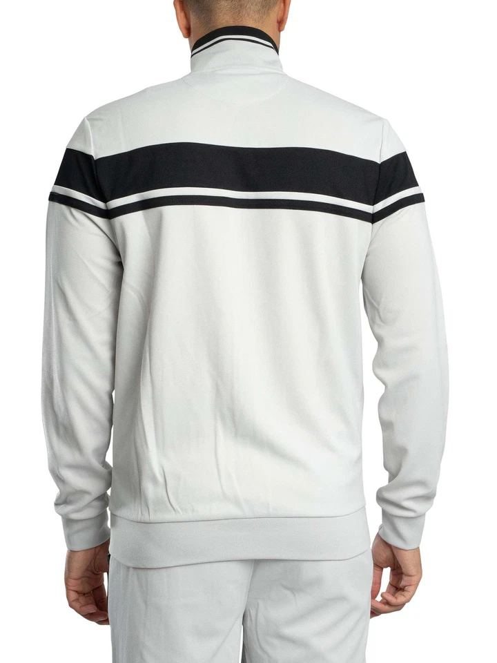 Sergio Tacchini Men's Damarindo Track Jacket, Grey - Image 3 of 4