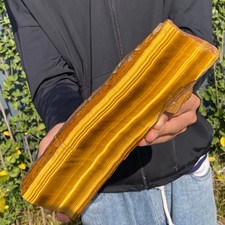 1.16LB  Natural Beautiful Yellow Iron Tiger Eye Crystal Mineral Specimen Healing