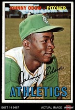 1967 Topps #282 Blue Moon Odom Athletics 4 - VG/EX
