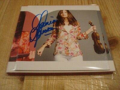 Signed by JANINE JANSEN Michel van der Aa Violin Concerto CHALLENGE CD Signiert
