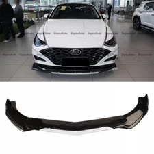 For Hyundai Elantra Front Bumper Lip Spoiler Splitter Gloss Black White