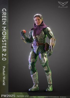 In Stock PWTOYS PW2025 1/12 Spider-Man Norman Osborn Green Goblin