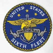 Patch,  United States Sixth Fleet   US Navy