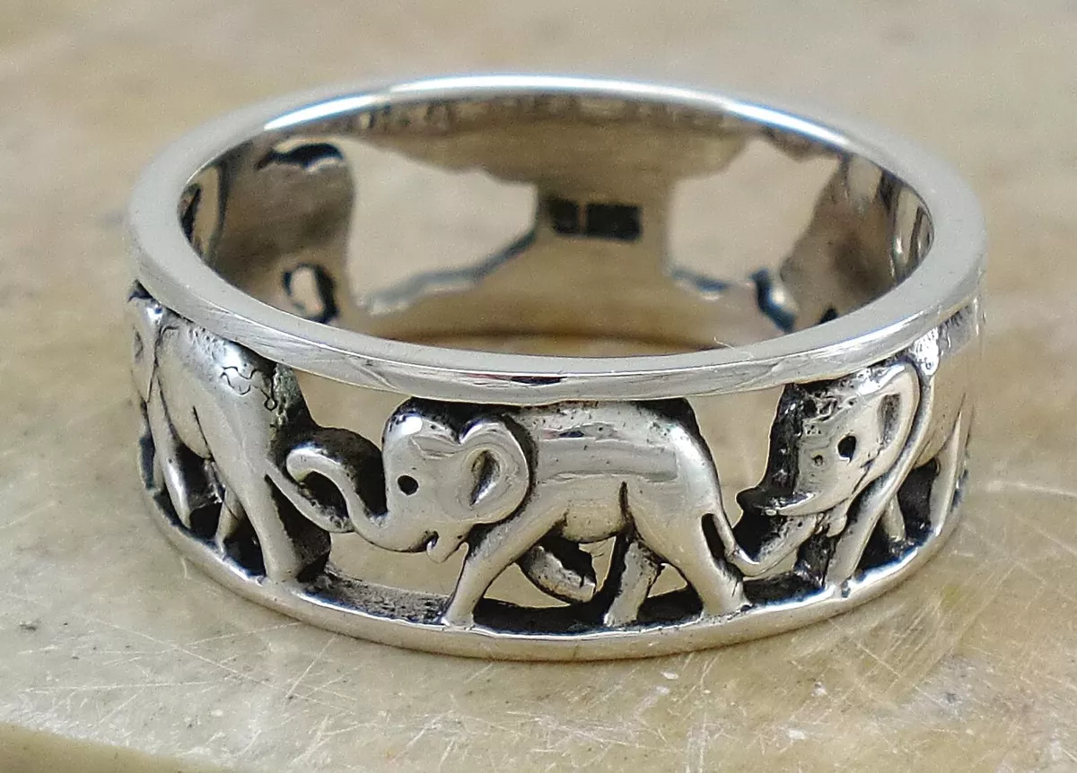 Elephant band shop ring