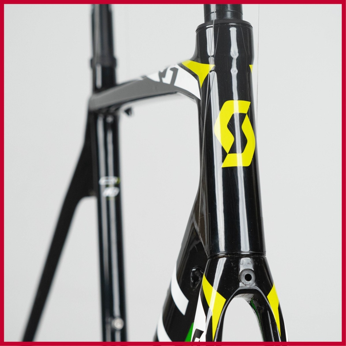 Scott CR1 10 Carbon monocoque FRAMESET ROAD RACING BIKE RIM BRAKE