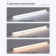 10 / 20CM Smart Sensor Light USB Rechargeable Three mode Magnetic Cabinet Light