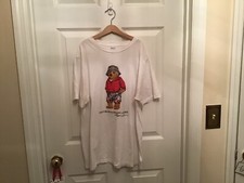 Ralph Lauren Polo Bear Logo XL White