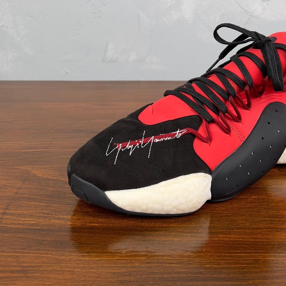 Adidas Y-3 Yohji Yamamoto BYW BBall Black Lush Red Core Adidas Y-3 Yohji Yamamoto BYW BBall Black Lush Red Core