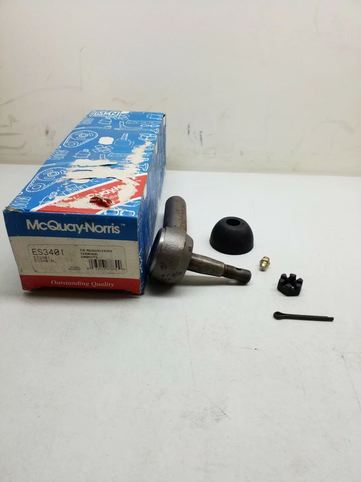 Extremo de varilla de amarre de dirección ES3401 McQuay- Norris. Hecho en Estados Unidos.  Foto 3 de 3