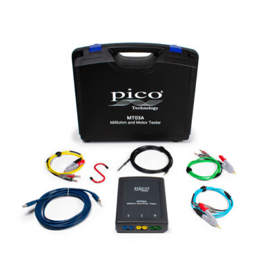 Pico Technology MT03A Milliohm Erdbindung 3-Phasen Motortester KFZ Bausatz