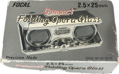 Traveler's Opera Glasses Coated Lens 2.5X