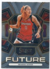 2024 Panini Select WNBA SHAKIRA AUSTIN #12 FUTURE INSERT MYSTICS