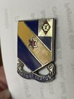 52nd Infantry Unit Crest “ Fortis Et Certus “ “ Brave And True “ S21 Made In USA — photo 2