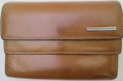 -AUTHENTIC vintage PIQUADRO VGC leather wallet
