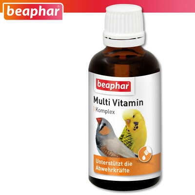 Beaphar 50 ml Multi Vitamin Komplex für Ziervögel