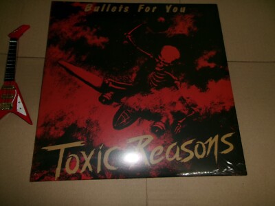 Toxic Reasons - Bullets For You (Red) (NEW VINYL LP) save £££   