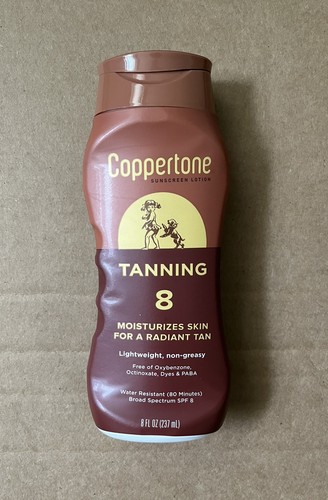 Coppertone Tanning Lotion - SPF 8 