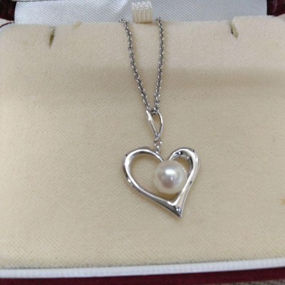 Mikimoto best sale love necklace