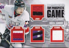 12-13 ITG Draft Nikita Zadorov /9 COMPLETE JERSEY Top Prospects  2012
