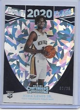 2020-21 Contenders KIRA LEWIS JR 2020 Draft Class rookie 02/25 #3 Pelicans