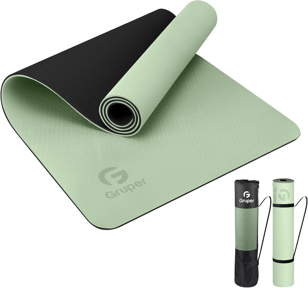 Non-Slip Eco-Friendly Yoga Mat with Carrying Strap for Gym & Home Workouts Non-Slip Eco-Friendly Yoga Mat with Carrying Strap for Gym & Home Workouts