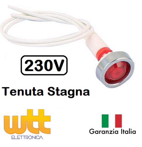 5x Lampada Di Segnalazione Del Pannello Indicatore In Metallo Con Filettatura Da 8 Mm Xd8 1~p137931129 - Foto 13