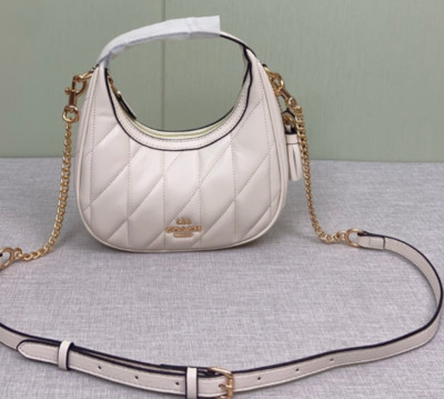 COACH  Carmen Mini Crossbody Bag Quilted Brush CY710 Outlet NEW