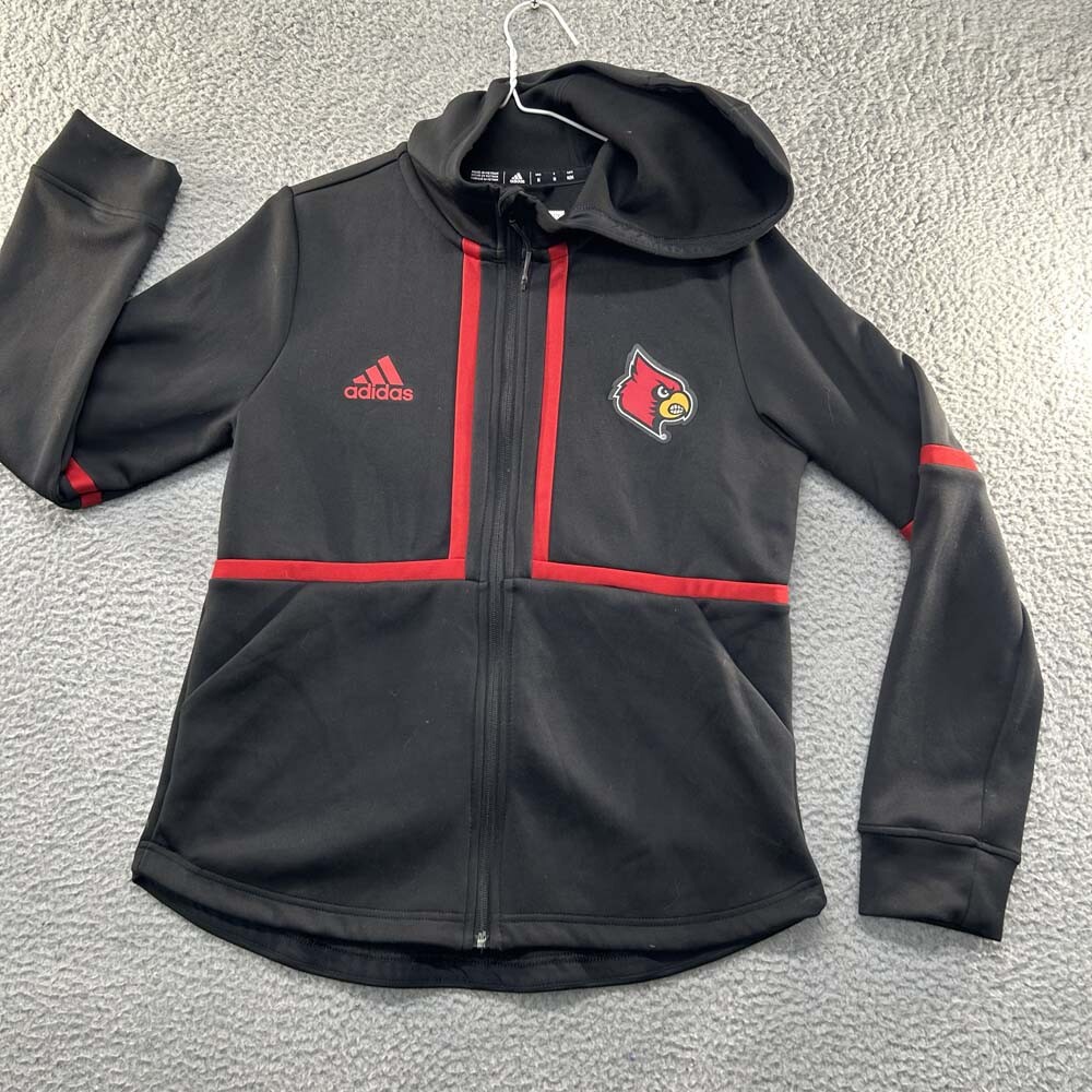 Louisville Cardinals Adidas Hoodie for Boys and Women in Medium Size