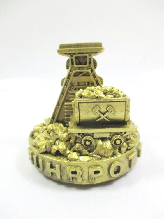 Ruhrpott model lore conveyor tower mining luck on 7 cm poly coal wagon!