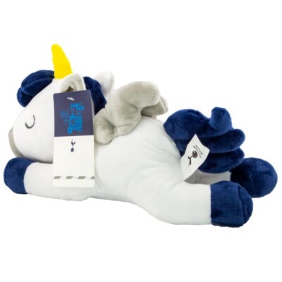 Offizielles Tottenham Hotspur Einhorn Plüschtier – 30 Cm, Weiß-blau – Lizenzierte Geschenkidee Für Fans