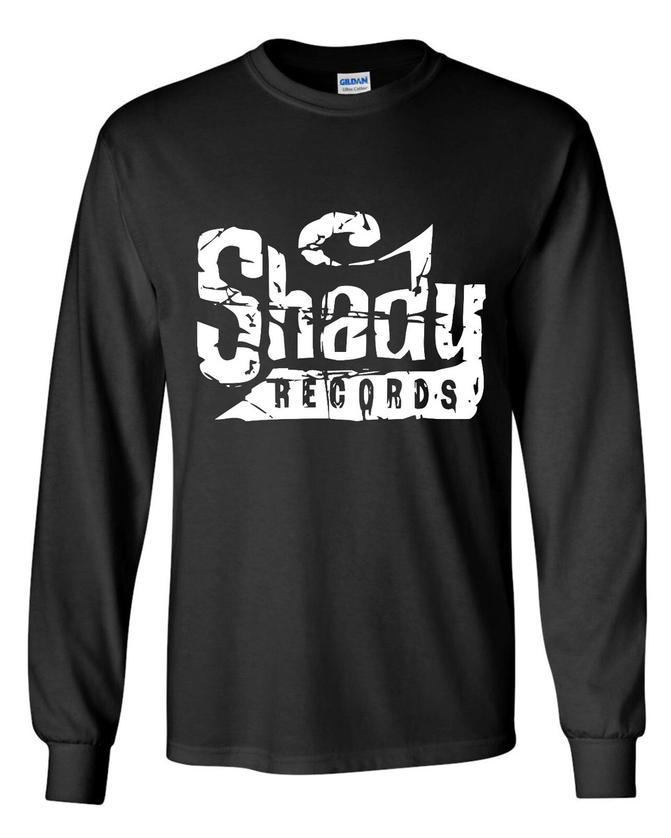 Shady Records Long Sleeve T-Shirt - Eminem - Detroit Hip Hop