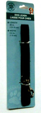 Greenbrier Kennel Club 1/2"x 48" Dog Leash Black