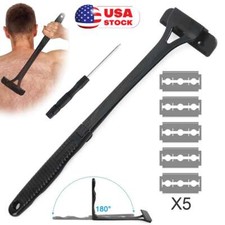 Back Razor Shaver Groomer Full Body Leg Hair Removal Trimmer Long Handle For Men