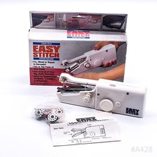 Vintage EASY STITCH Handnähmaschine Reisenähmaschine m. Gebrauchsanleitung & OVP