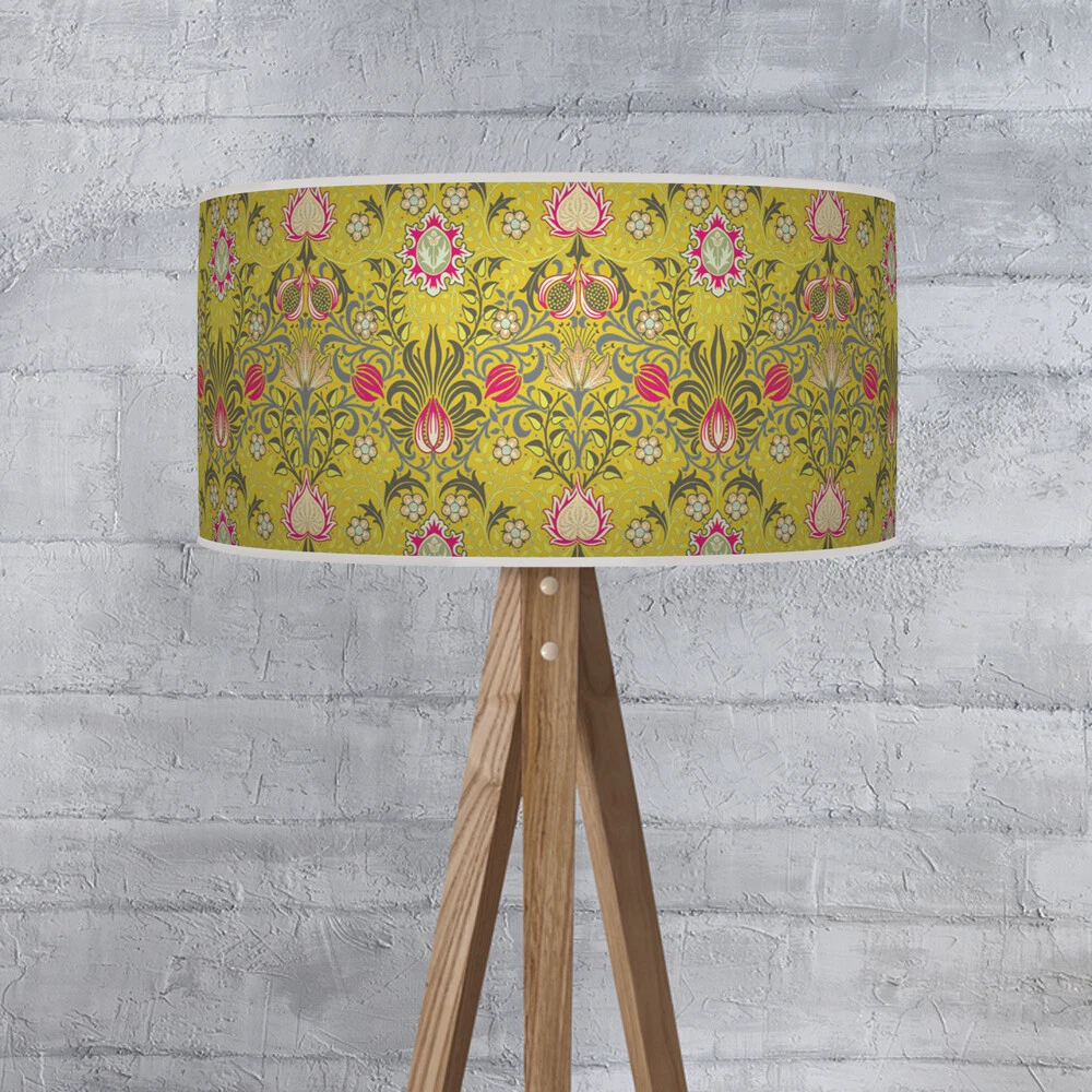 Yellow geometric lampshade online