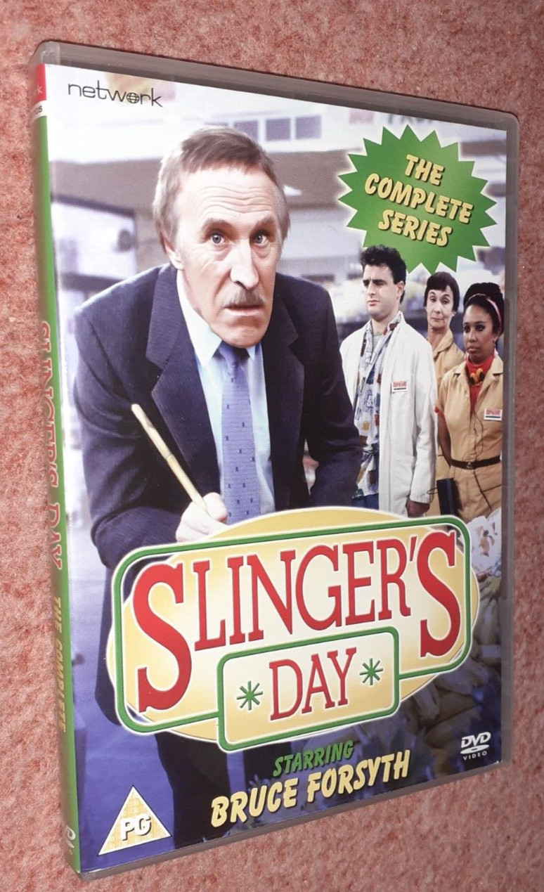 Slinger's Day: The Complete Series, Rare  DVD (1987) Bruce Forsyth