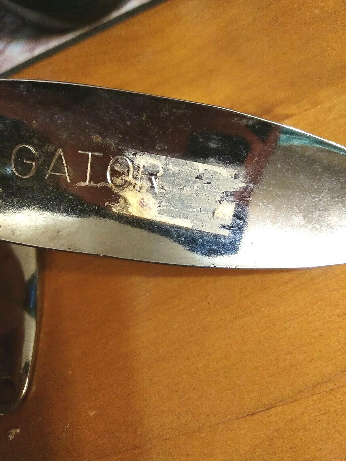 Vintage Mepps #5 AGLIA & #4 Spinner Lures Made In France 3 Gator spoons custom - Image 12