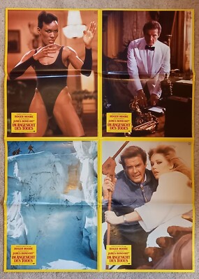 Filmposter Filmplakat James Bond 007 - Im Angesicht des Todes DIN A1 1985