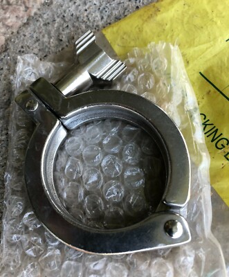 McMaster-Carr STAINLESS STEEL flange clamp 2.125  ID
