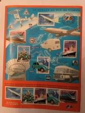 TIMBRES de FRANCE BLOC  BF 47 Le siècle au fil du timbre TRANSPORTS  2002  Neuf 