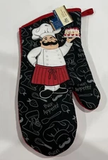 Pasta Chef -  Kitchen Decor Oven Mitt Pot Holder Towel Build Your Set