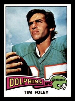 1975 Topps Football #521 Tim Foley NM *d5