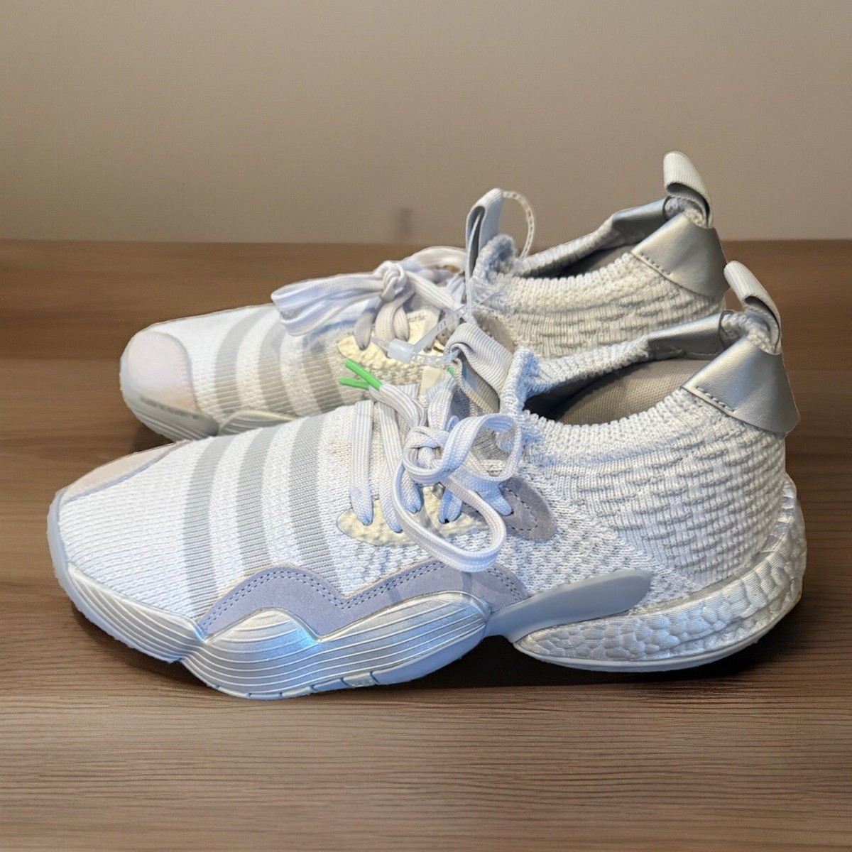 NEW Adidas Trae Young 2.0 white gray silver halo men basketball shoe HQ0997  9.5