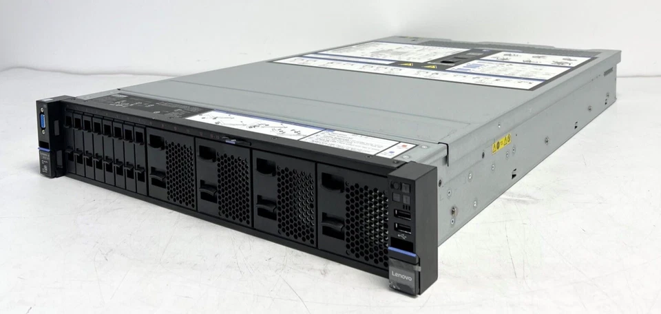 Lenovo System X3650 M5 2x E5-2650v4 128GB 4x 900GB SAS 2U Rack Server - Image 2 of 4