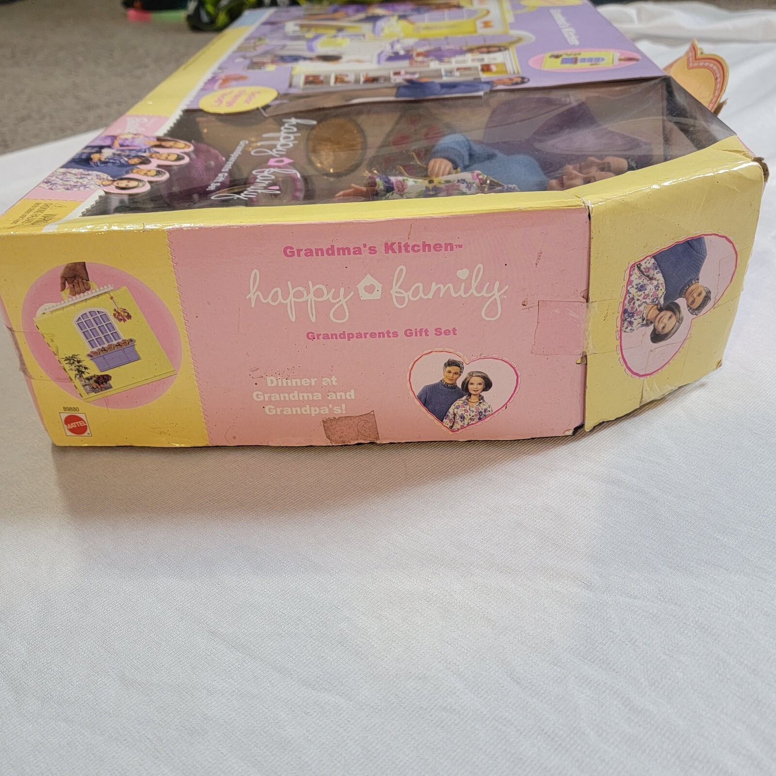 Barbie Happy Family Grandma's Kitchen, B9880, Grandparents Gift Set, 2003