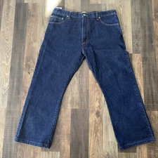 Levi's 517 Boot Cut Men Blue Jeans Red Tab Size W38 L28