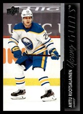 2021-22 Upper Deck #221 Arttu Ruotsalainen Sabres